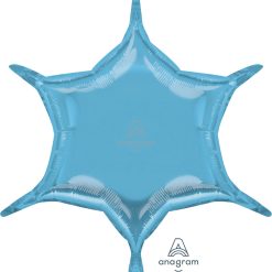 Westcoast Balloon 27311 Pastel Blue 6-Point Star