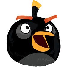 Westcoast Balloon 25466 Angry Birds Black Bird