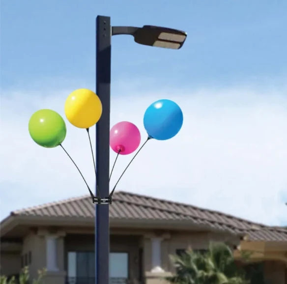 Westcoast Balloon BalloonBobber Light Pole Kit - 4-Balloon