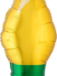 Westcoast Balloon 42045 Gold Christmas Light Bulb