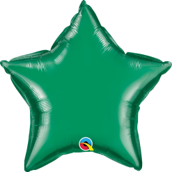Westcoast Balloon 24132 9 Star - Emerald Green