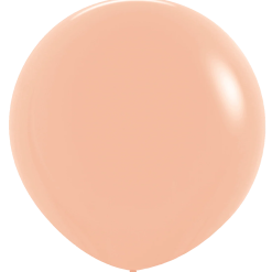 Westcoast Balloon 59029 Fashion Peach Blush 24 Round (1Ct)