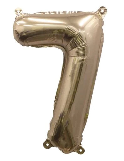 Westcoast Balloon 55444 Ellie'S Glazed Gold Number 7 32In