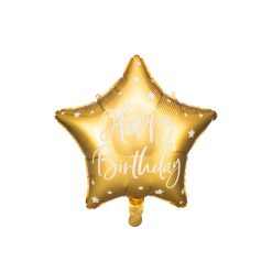 Westcoast Balloon FB93 Happy Birthday Gold