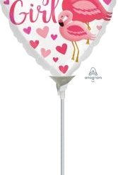 Westcoast Balloon 39647 Flamingo Baby Girl
