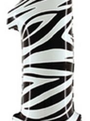 Westcoast Balloon 35841 Zebra Megaloon Number 1