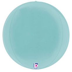 Westcoast Balloon 25037 Dimensionals Pastel Blue Globe