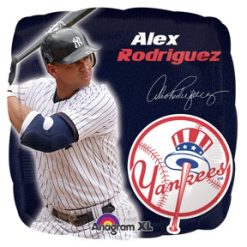 Westcoast Balloon 25492 Alex Rodriguez MLB