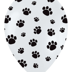 Westcoast Balloon 53224 Paw Prints 11 Round