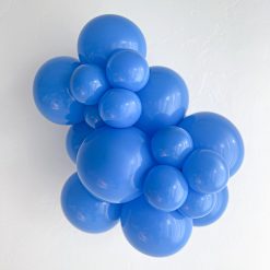 Alternative view of Westcoast Balloon 17003 Tuftex Blue 17 Round (50Ct)