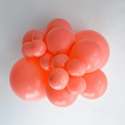 Alternative view of Westcoast Balloon 17092 Tuftex Coral 17 Round (50Ct)