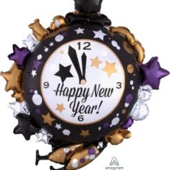 Westcoast Balloon 38321 HNY Clock