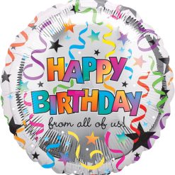 Westcoast Balloon 13555 Happy Birthday From All Of Us