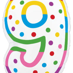 Westcoast Balloon 25389 Birthday Candle 9