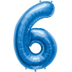 Westcoast Balloon 59033 Air Fill Number 6 Blue