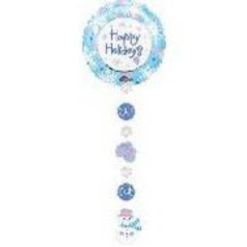Westcoast Balloon 11701 Drop-A-Line Happy Holidays