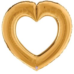 Westcoast Balloon 25085 Linking Heart Gold