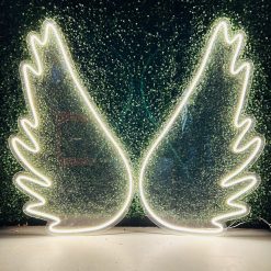 Westcoast Balloon Wings Neon Sign Rental