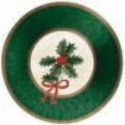 Westcoast Balloon 549903 Metallic Holly Plates