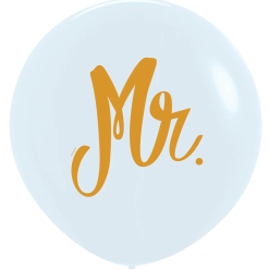 Westcoast Balloon 59201 Mr. 24 Round (10Ct)