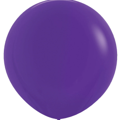 Westcoast Balloon 151885 Fashion Violet 24 Round (10Ct)
