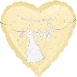Westcoast Balloon 16089 Wedding Wishes & Swirls