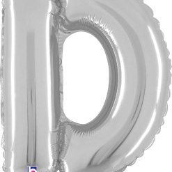 Westcoast Balloon 34904SP Letter D Silver 14In