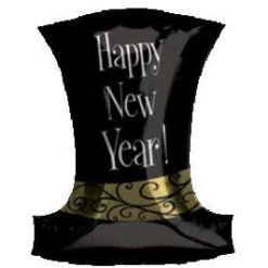 Westcoast Balloon 16401 New Year'S Top Hat