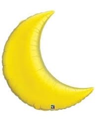 Westcoast Balloon 42121 Citrine Yellow Crescent Moon 9