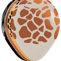 Westcoast Balloon 53372 Animal Print 11 Round