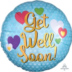 Westcoast Balloon 35494 Get Well Soon Hearts