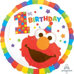 Westcoast Balloon 34386 Sesame Street 1St Birthday