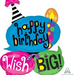 Westcoast Balloon 26798 Wish Big Birthday