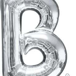 Westcoast Balloon 32948 Letter B Silver