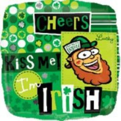 Westcoast Balloon 19002 Kiss Me I'M Irish