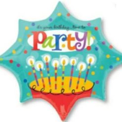 Westcoast Balloon 22148 Time To Party Cake
