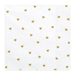 Westcoast Balloon SP33-49-008 Napkins Hearts