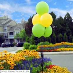 Alternative view of Westcoast Balloon BalloonBobber 5-Balloon Cluster Pole Kit With Ground Mount