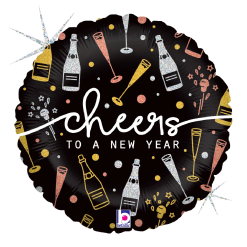Westcoast Balloon 36739 New Year Cheers