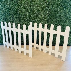 Alternative view of Westcoast Balloon Set Of 2 White Picket Fence Cutouts Rental