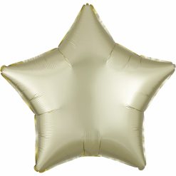 Westcoast Balloon 39903 Satin Luxe Pastel Yellow Star