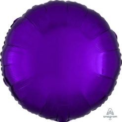 Westcoast Balloon 20597 Metallic Purple Round