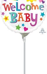 Westcoast Balloon 33719 Welcome Baby Bright & Bold