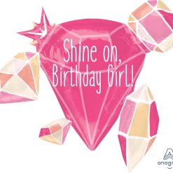 Westcoast Balloon 35556 Shine On Birthday Girl