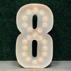 Westcoast Balloon 4Ft Marquee Number 8 Rental