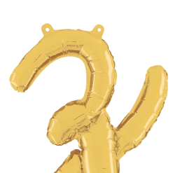 Westcoast Balloon 34726GP Script Letter Z Gold