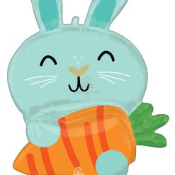 Westcoast Balloon 45160 Minty Bunny With Carrot