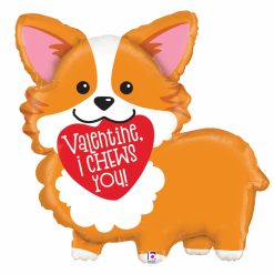 Westcoast Balloon 25076 Valentine Corgi