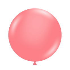 Westcoast Balloon 36092 Tuftex Coral 36 Round (10Ct)