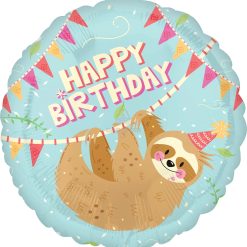 Westcoast Balloon 41584 Sloth Birthday